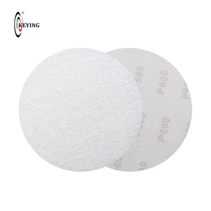 Open image in slideshow, 4&#39;&#39; or 100mm Sandpaper Disc - White
