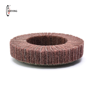 D=115mm or 4-1/2'' Non-woven Flap Disc (Interleaved Abrasive Cloth)