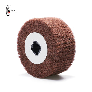 Open image in slideshow, D=100mm or 4&#39;&#39; Non-woven Flap Wheel Drum (Full)
