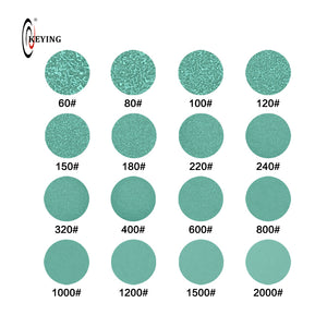 4'' or 100mm Sandpaper Disc - Green