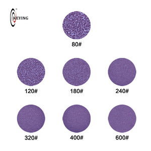 4'' or 100mm Sandpaper Disc - Purple