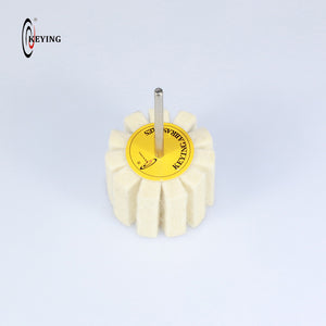 D=30mm or 1-3/16'' Wool Felt Polishing Wheel with Shank