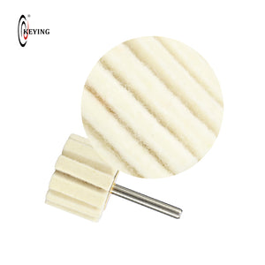 D=30mm or 1-3/16'' Wool Felt Polishing Wheel with Shank