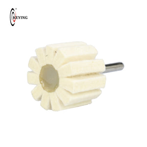 D=30mm or 1-3/16'' Wool Felt Polishing Wheel with Shank