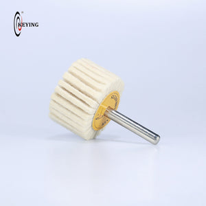 D=30mm or 1-3/16'' Wool Felt Polishing Wheel with Shank