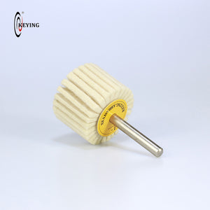 D=40mm or 1-9/16'' Wool Felt Polishing Wheel with Shank