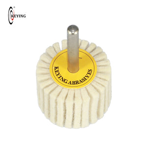 D=40mm or 1-9/16'' Wool Felt Polishing Wheel with Shank