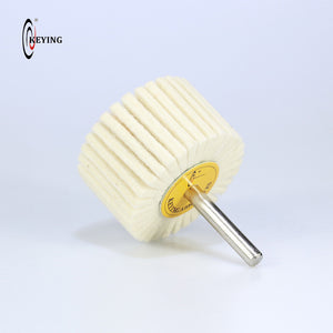 D=50mm or 2'' Wool Felt Polishing Wheel with Shank