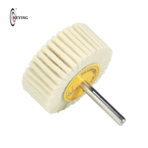 D=60mm or 2-3/8'' Wool Felt Polishing Wheel with Shank