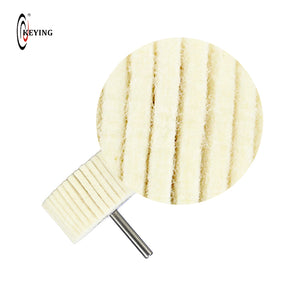 D=60mm or 2-3/8'' Wool Felt Polishing Wheel with Shank