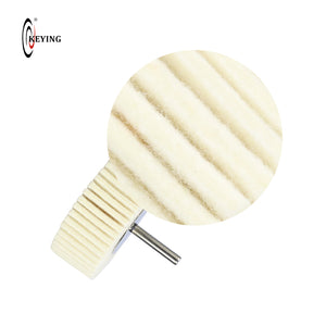 D=80mm or 3-1/8'' Wool Felt Polishing Wheel with Shank