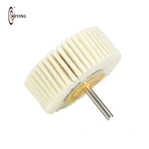 D=80mm or 3-1/8'' Wool Felt Polishing Wheel with Shank